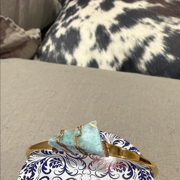 Chrysocolla Cuff Bracelet - Picture 5 of 5